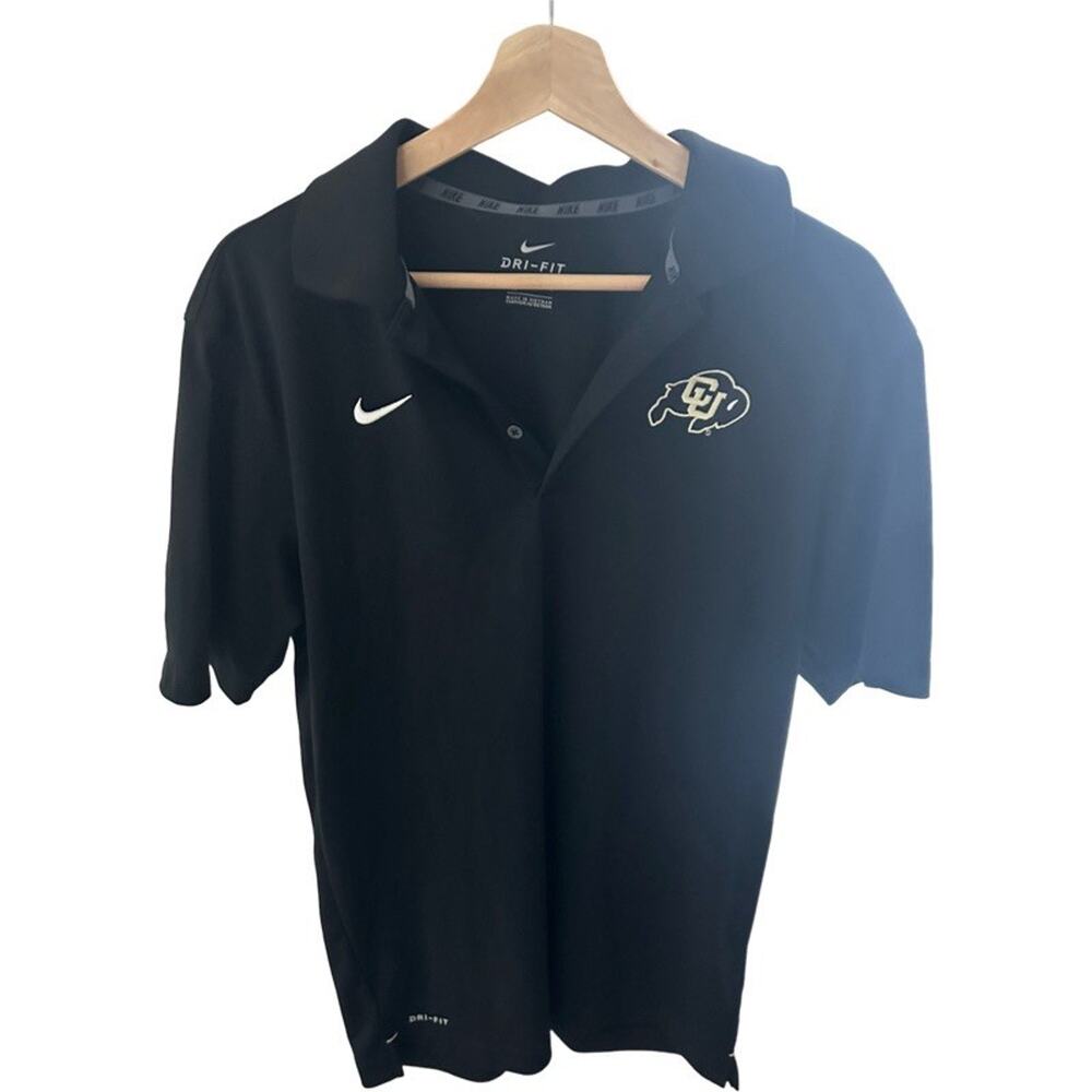 Nike Dri Fit Mens University of Colorado Polo Size M